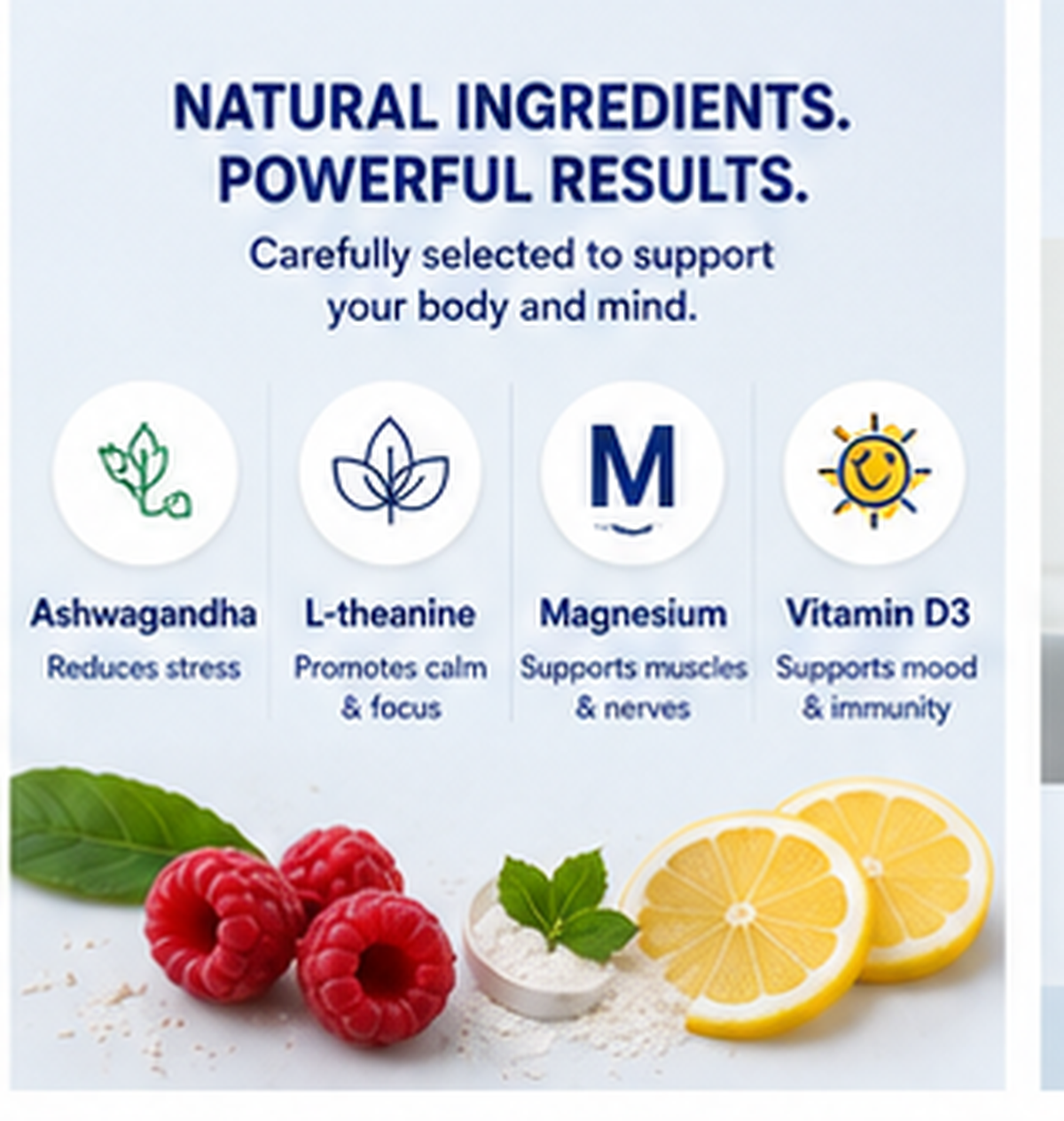 SuperCalm – Calming Drink Mix | Stress, Sleep & Focus