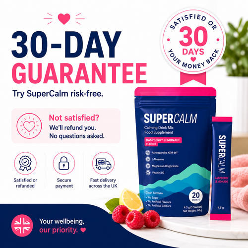 SuperCalm – Calming Drink Mix | Stress, Sleep & Focus